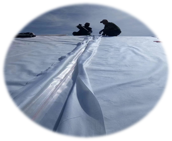 长丝复合91视频直播APP膜废料场防污等多功能上线