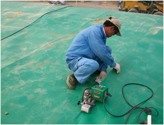 不同厚度91视频直播APP膜的焊接施工特性