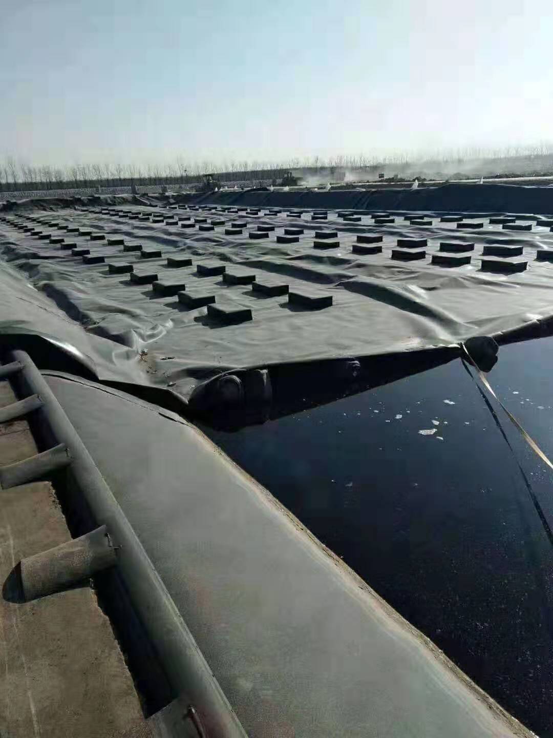 运用91视频直播APP膜在渠道灌溉防渗工程项目之中使用料量相对较少